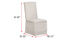 Bellaire Skirted Dining Chair