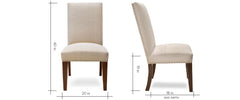 Castro Linen Dining Chair