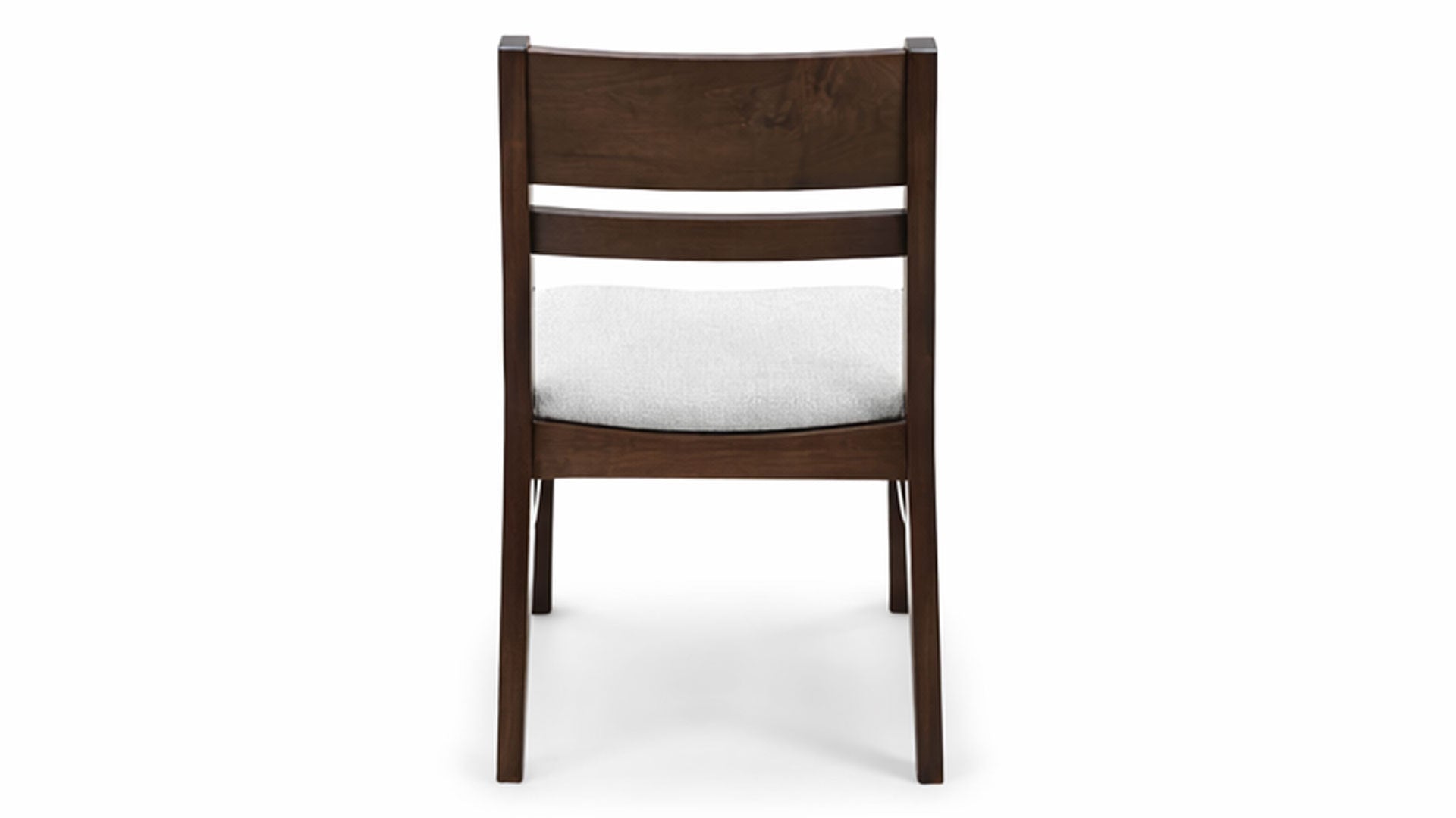 Carter Solid Maple Wood Upholstered Side Dining Chair