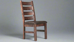 Silla auxiliar de comedor Columbus de madera maciza de arce