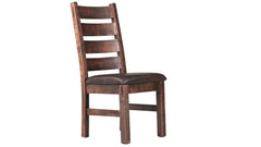 Silla auxiliar de comedor Columbus de madera maciza de arce