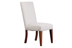 Castro Burlap Dining Chair