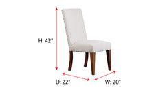 Castro Burlap Dining Chair