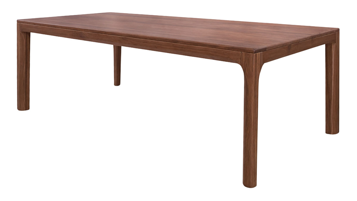 42" x 84" Solid Wood Walnut Columbo Dining Table - Made in America