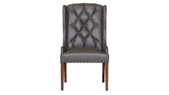 Bradshaw Tufted Leather Dining Chair