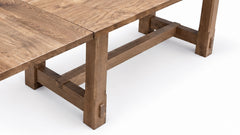 72" Magnolia Solid Wood Trestle Table | Gallery Furniture