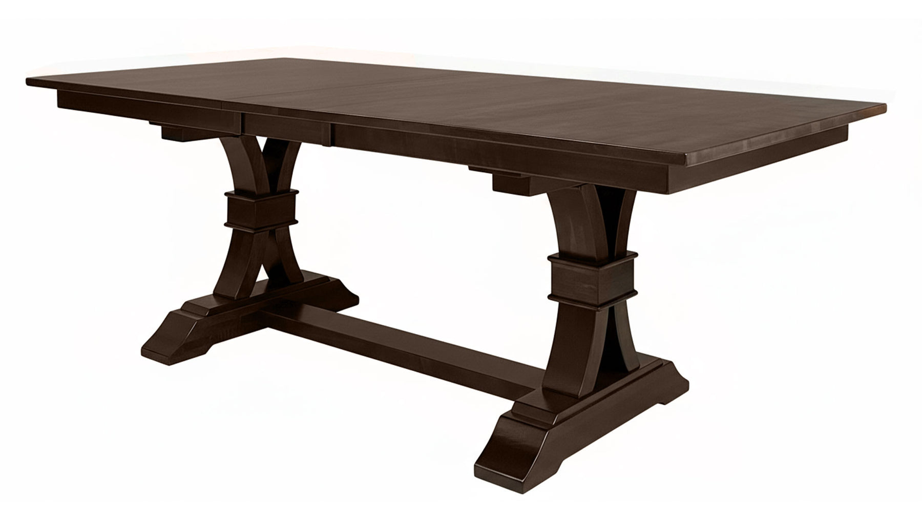 Mesa de Comedor Parker con Caballete 42 "x 72" con 2 Hojas