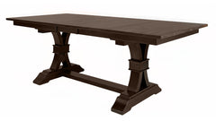 Mesa de Comedor Parker con Caballete 42 "x 72" con 2 Hojas