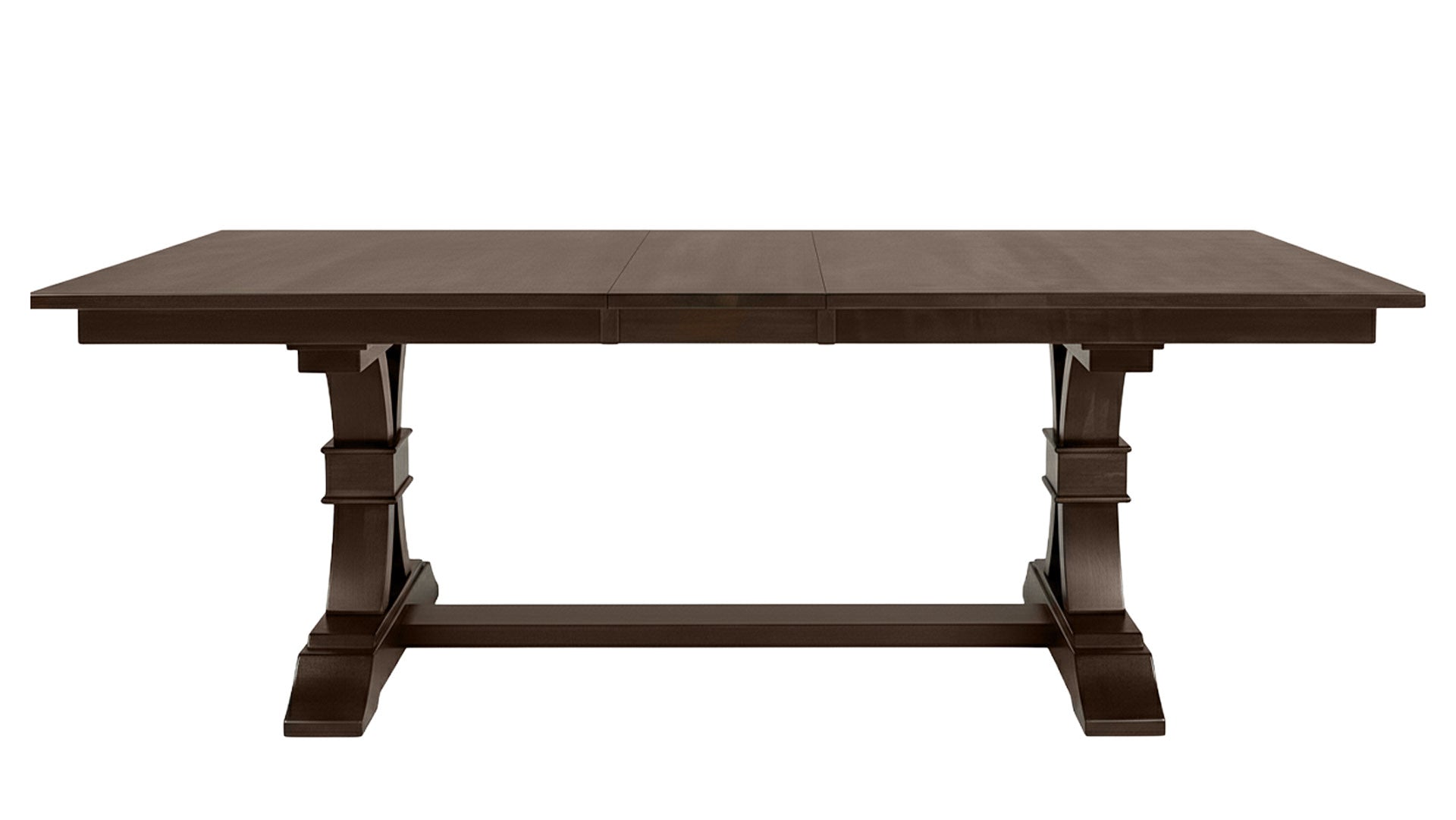 Mesa de Comedor Parker con Caballete 42 "x 72" con 2 Hojas