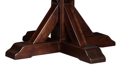 Buy Henderson 60" Hand Planed Round Dining Table & Get 6 Chairs Free