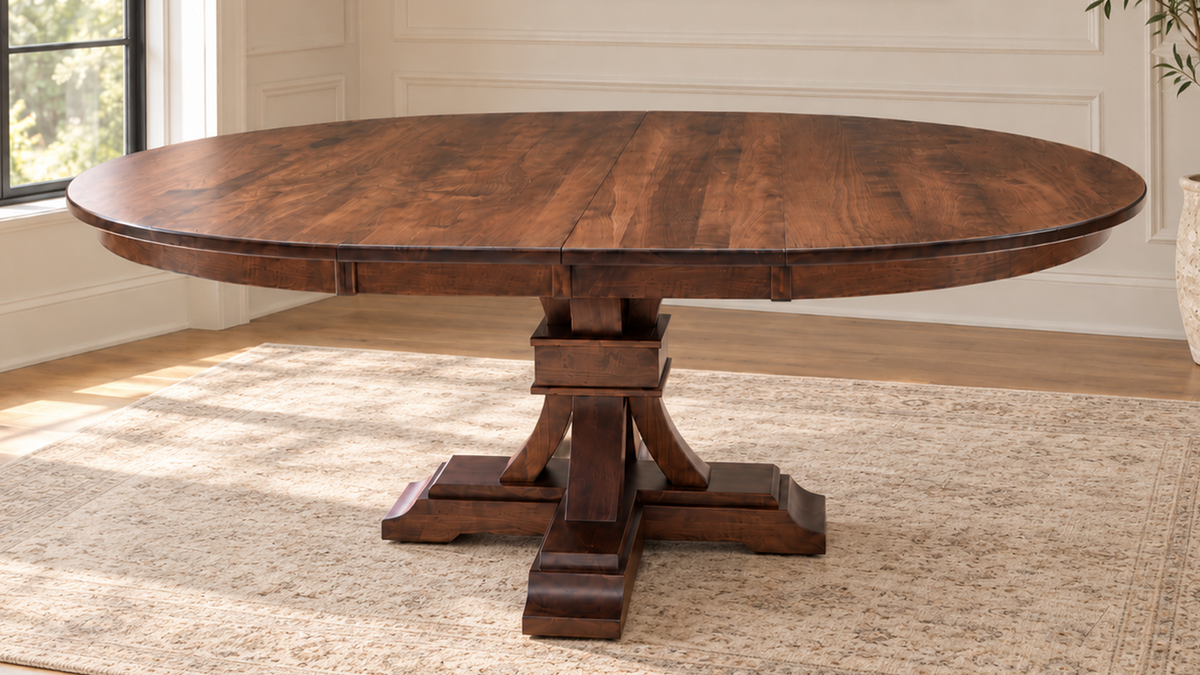 Toledo Solid Wood 48" Maple Dining Table