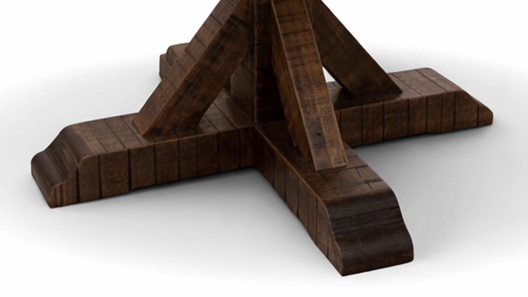 Bloque de madera con la letra «A» sobre fondo blanco.