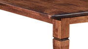 Mansfield 72" Solid Maple Dining Table