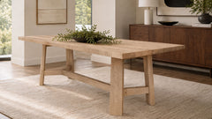 Tuscon Solid Wood Dining Table | Amish Made | Made in USA | Gallery Furniture
