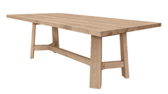 Tuscon Solid Wood Dining Table | Amish Made | Made in USA | Gallery Furniture