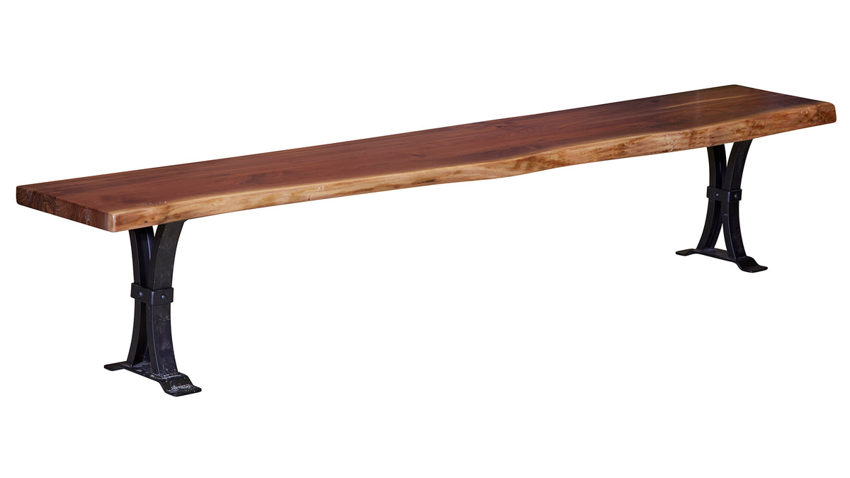 Walnut Natural Dining Bench