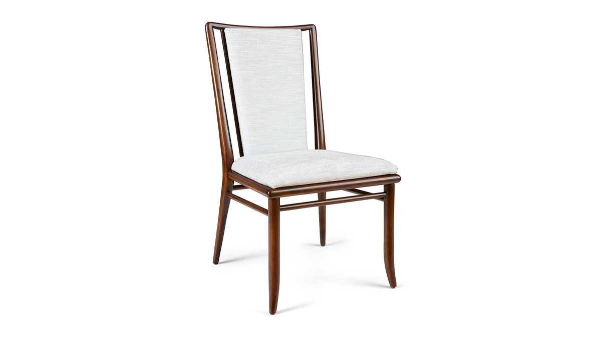 Silla auxiliar con respaldo tapizado Stickley Martine