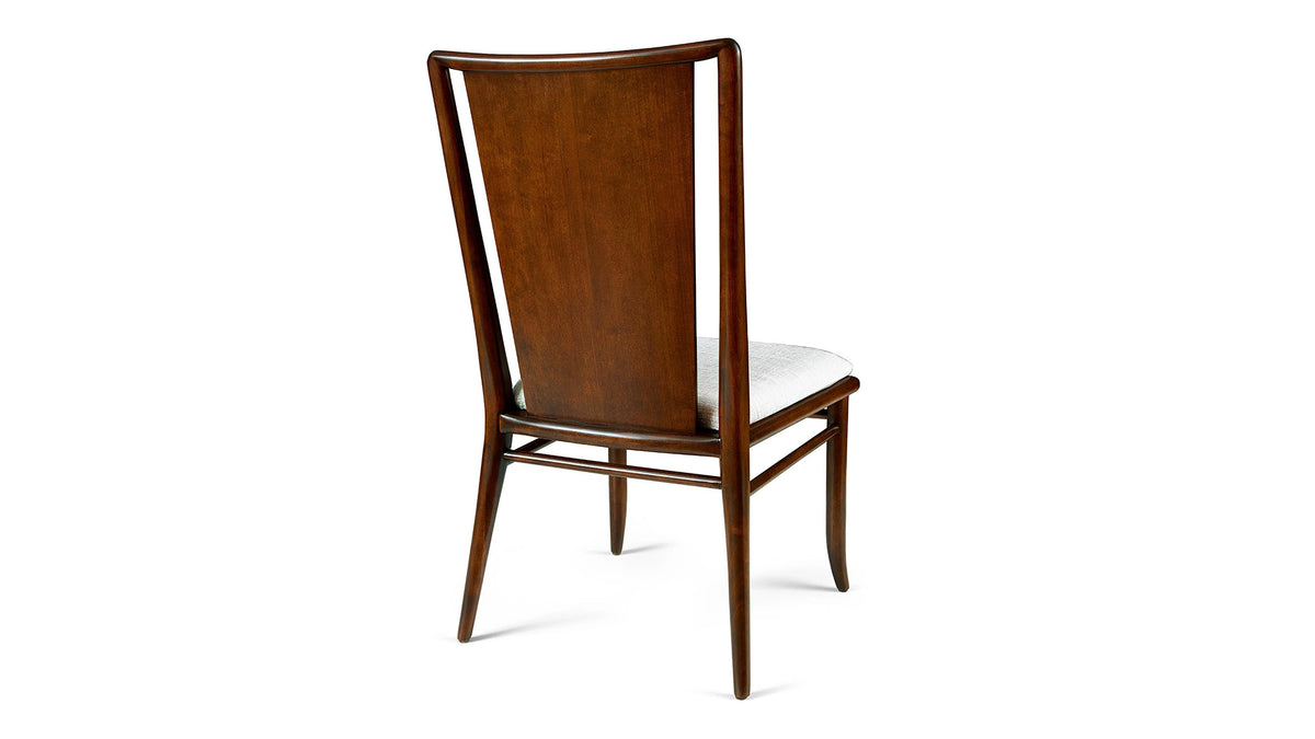 Silla auxiliar con respaldo tapizado Stickley Martine