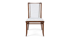 Silla auxiliar con respaldo tapizado Stickley Martine