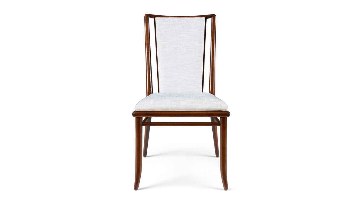 Silla auxiliar con respaldo tapizado Stickley Martine