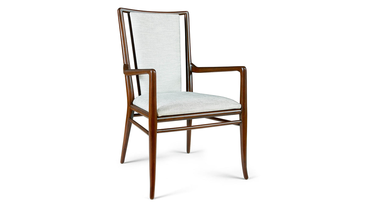 Stickley Martine Sillón con Respaldo Tapizado