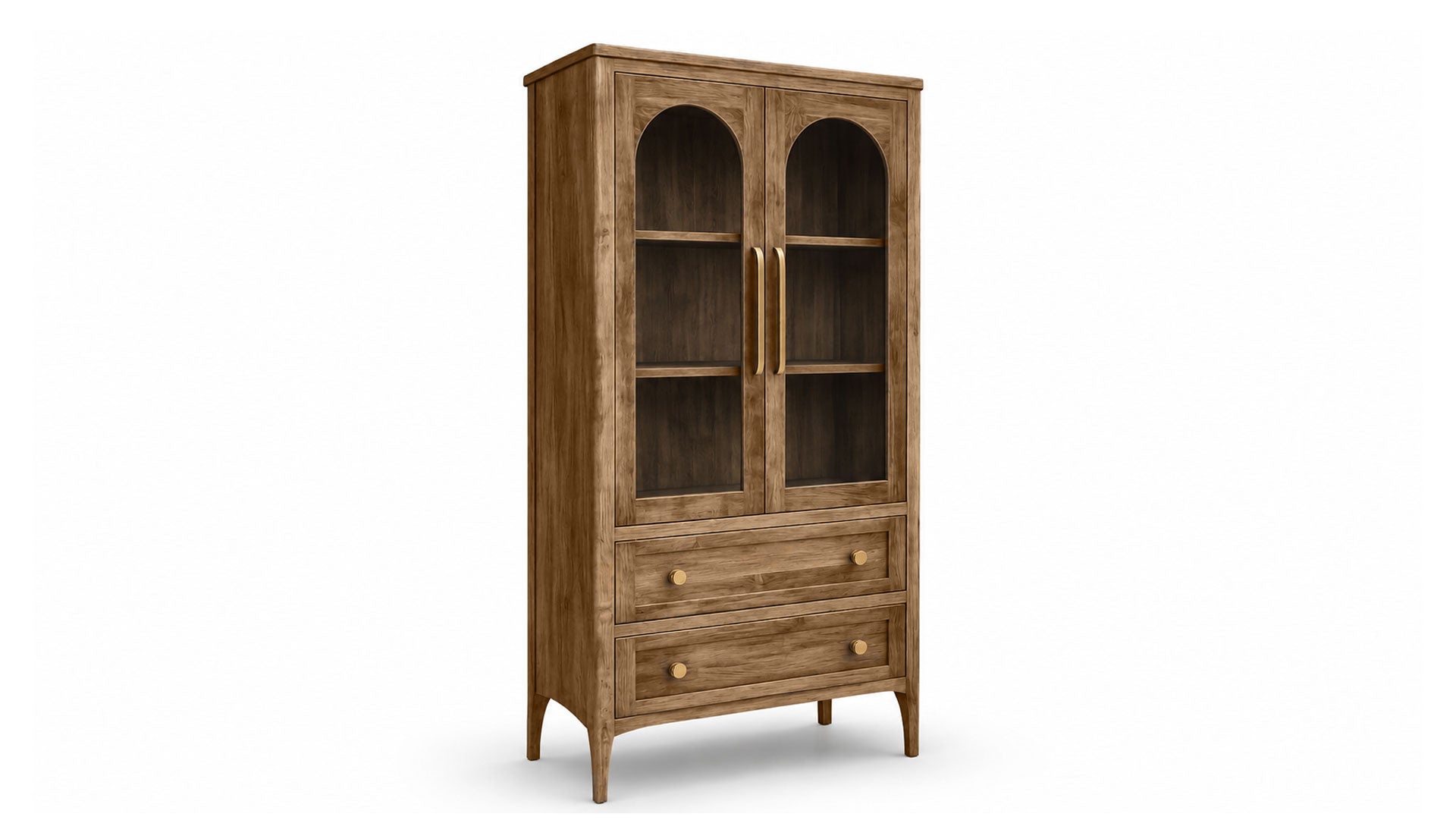 Greyson Amish Solid Wood China Cabinet | Made in USA | Gallery Furniture