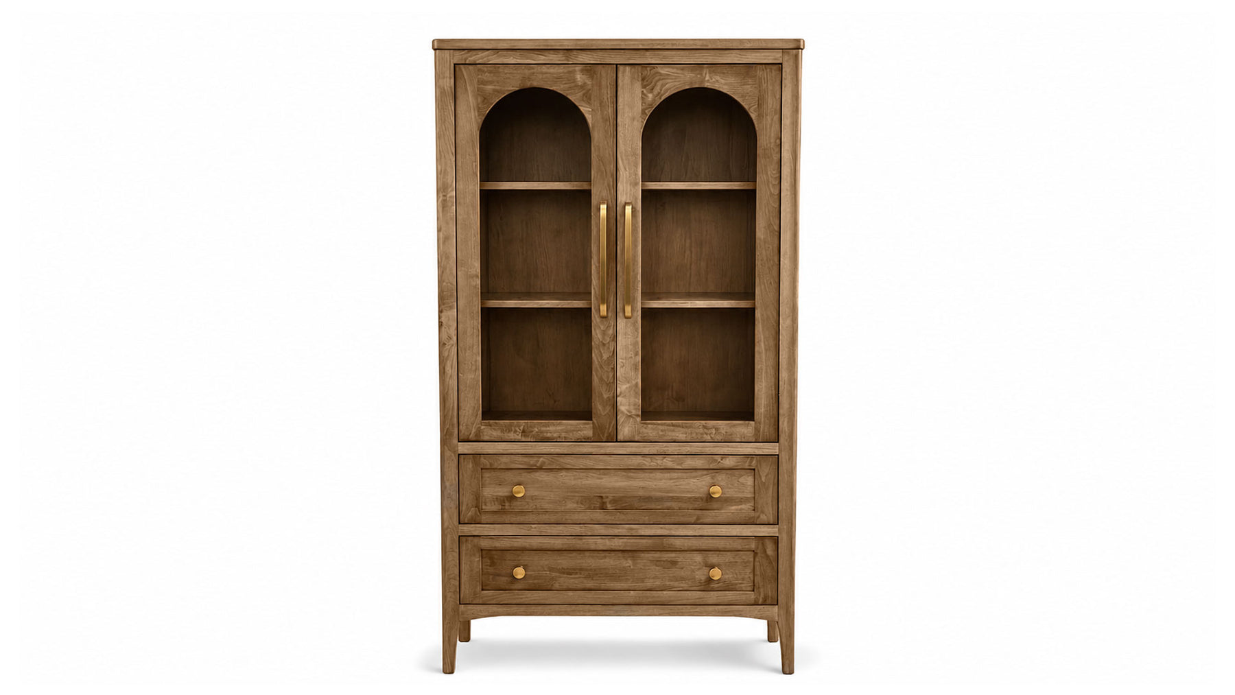 Greyson Amish Solid Wood China Cabinet | Made in USA | Gallery Furniture