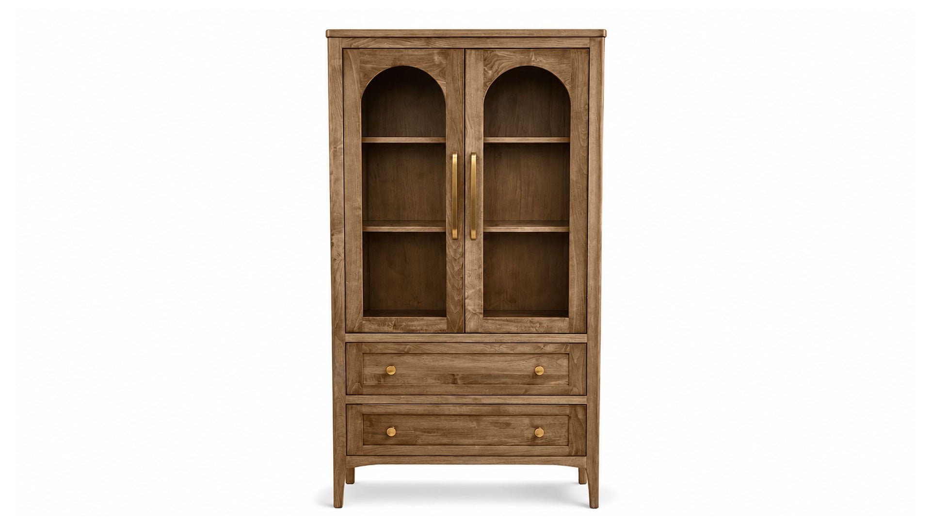 Greyson Amish Solid Wood China Cabinet | Made in USA | Gallery Furniture