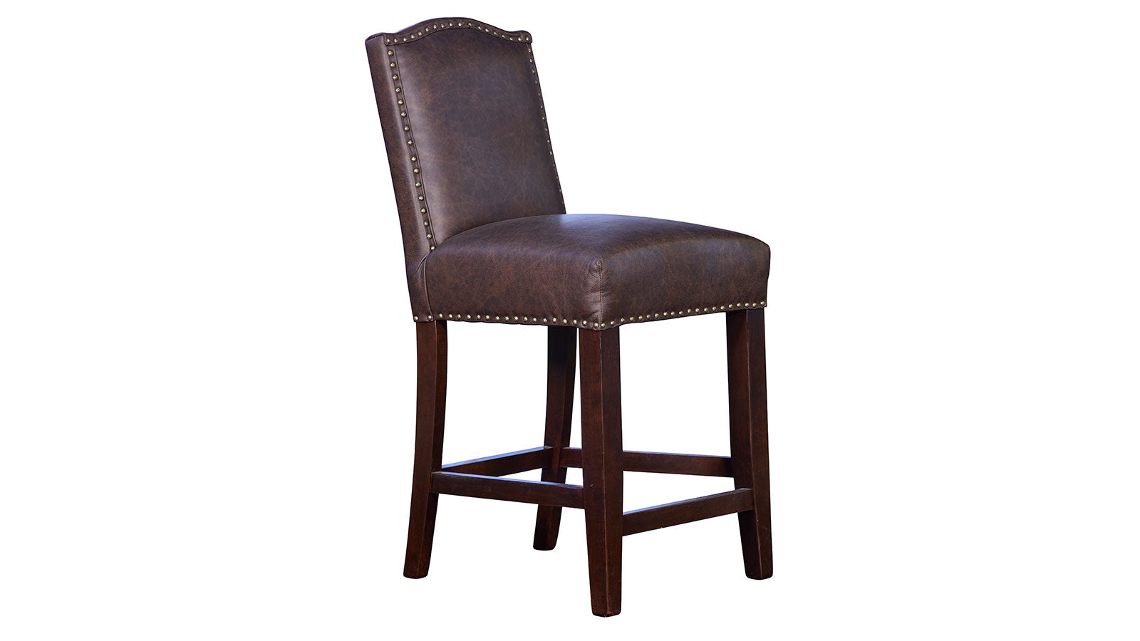 Carson Leather Counter Dining Chair