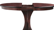Mary Pedestal 42" Maple Dining Table w/18inch Leaf