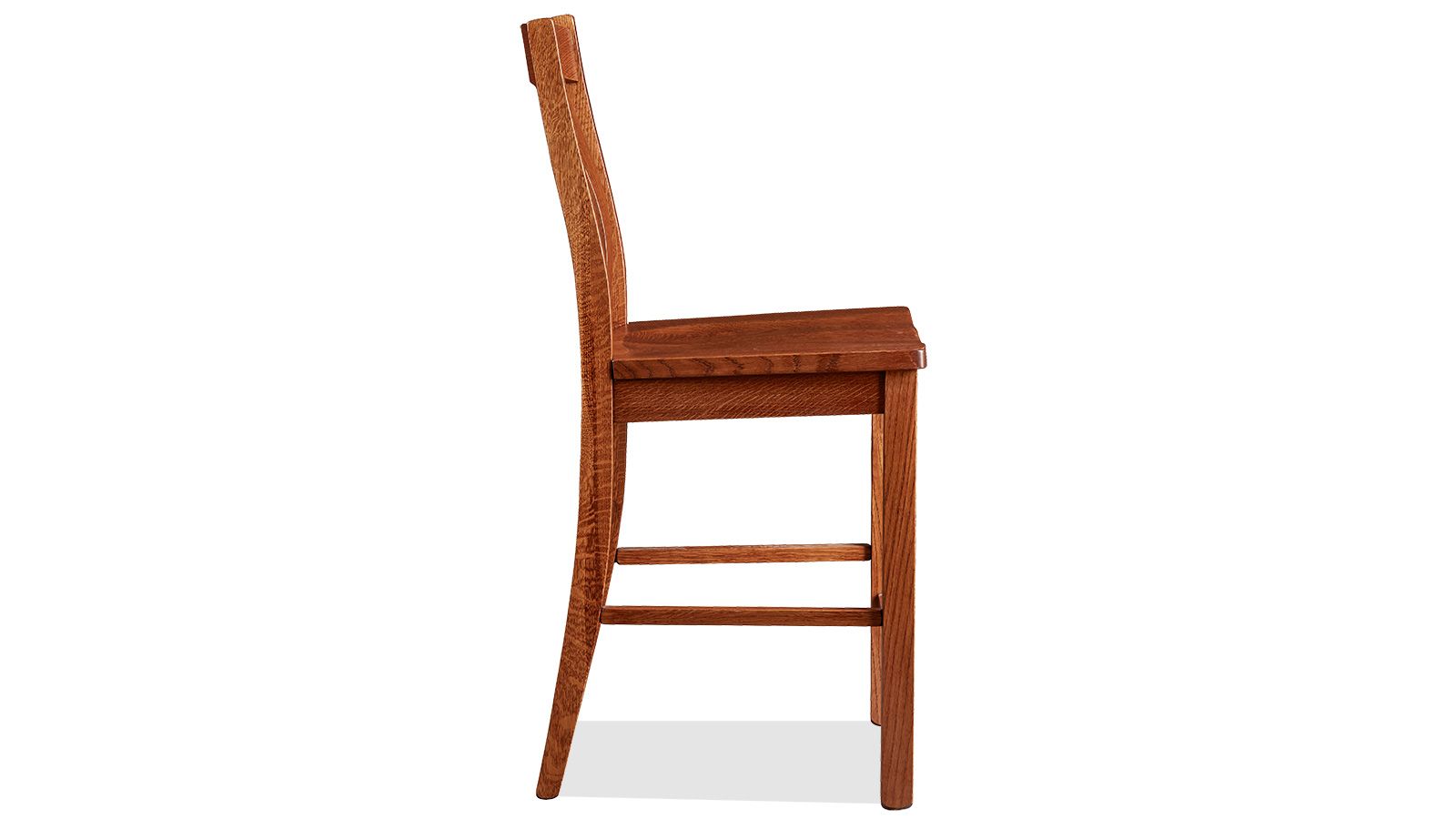 Bishop Solid Quartersawn White Oak Counter Height Chair