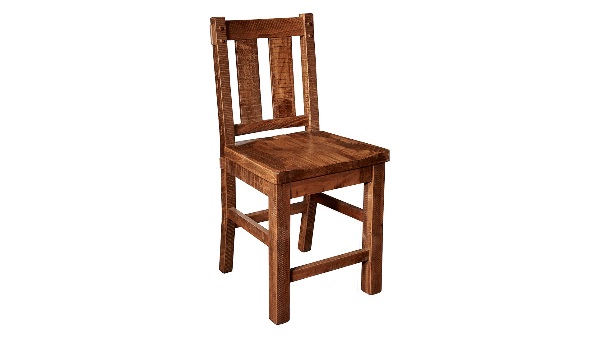 Houston Solid Maple Rough Sawn Counter Height Chair
