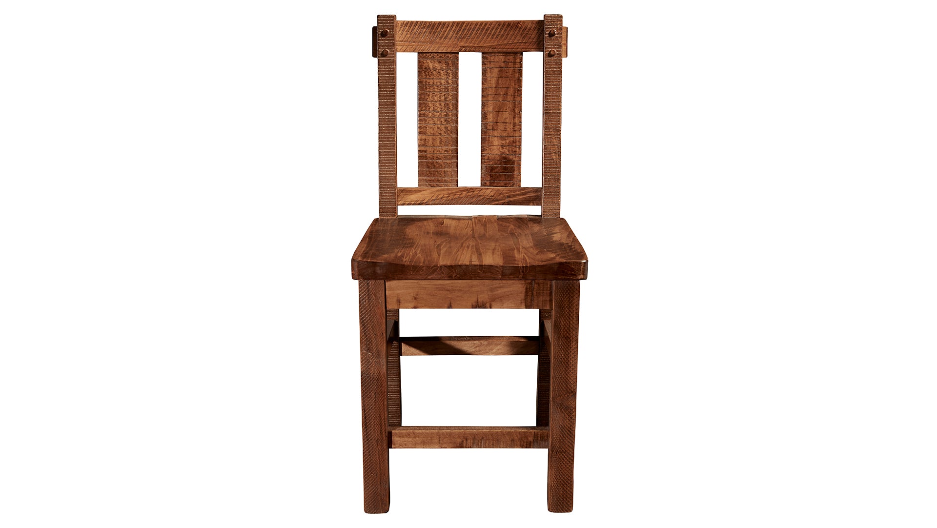 Houston Solid Maple Rough Sawn Counter Height Chair