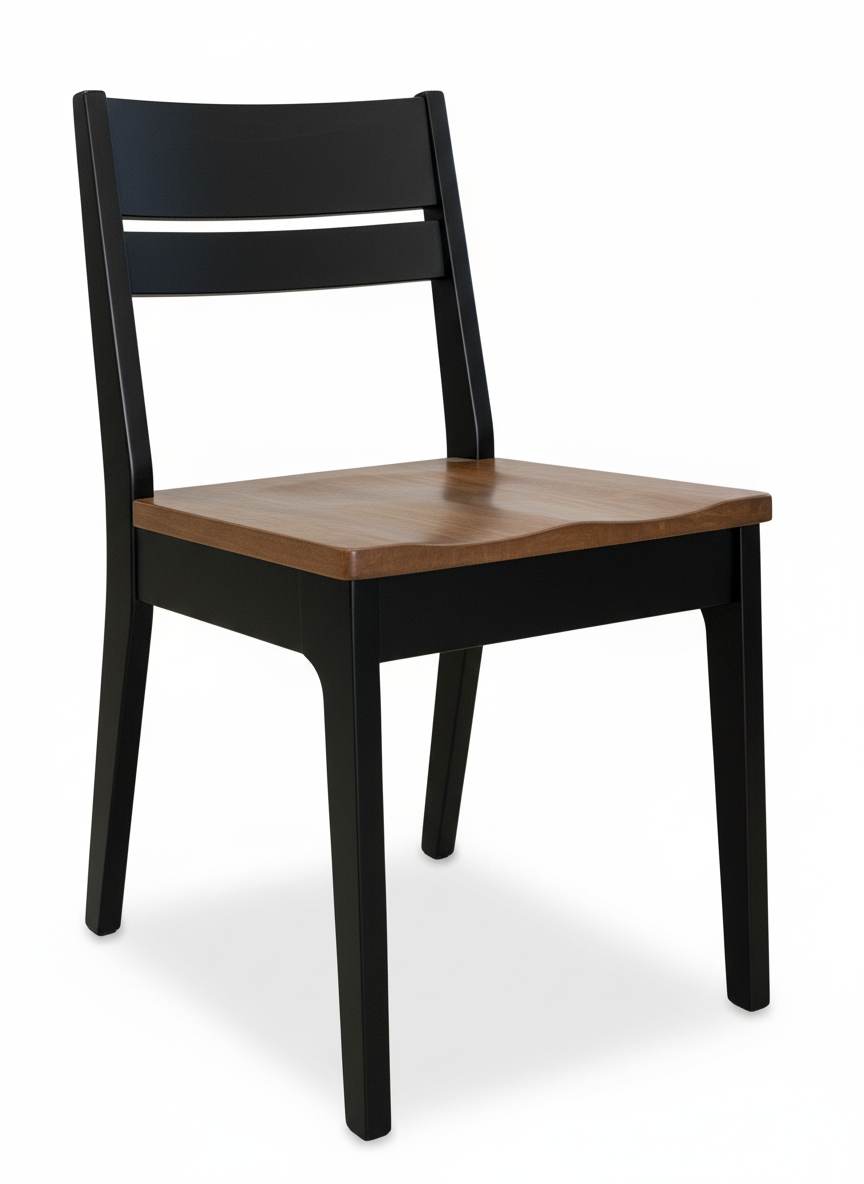 Newark Solid Maple Wood Side Dining Chair