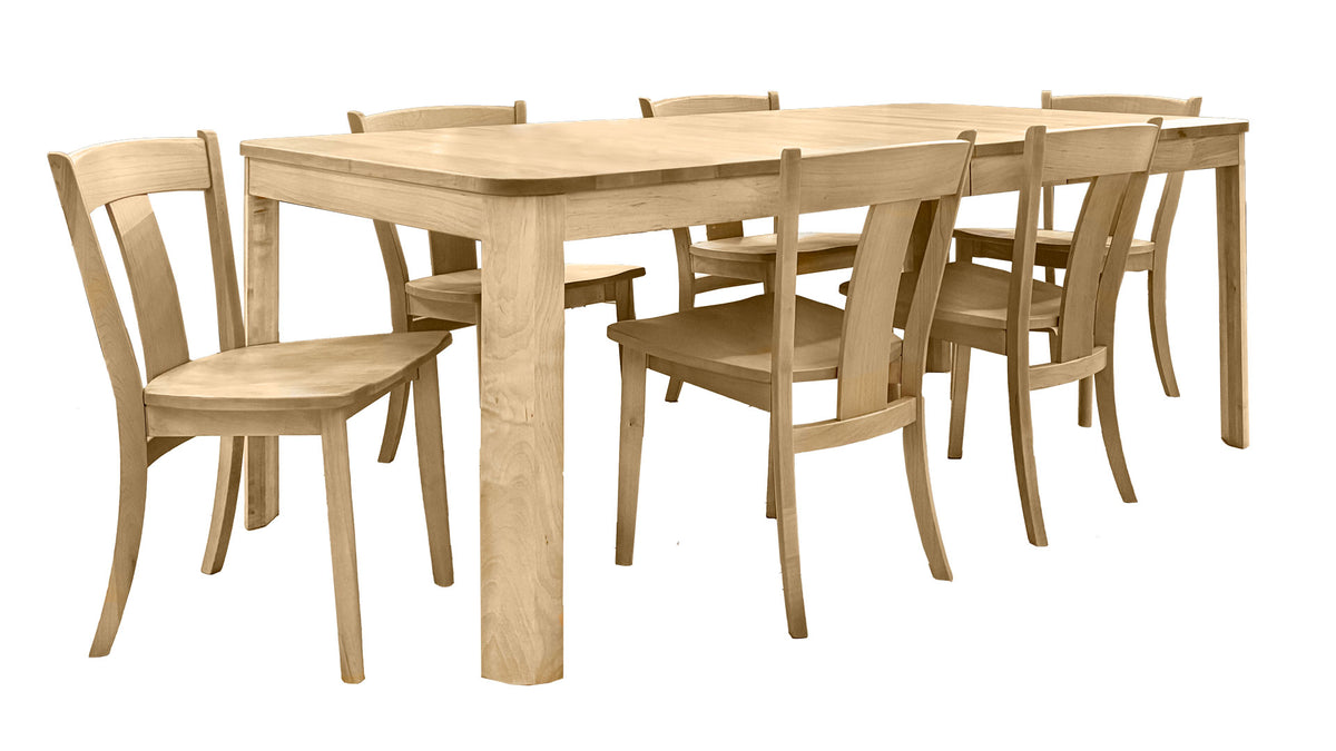 7pc Elwood Dining Table & 6 Side Chairs
