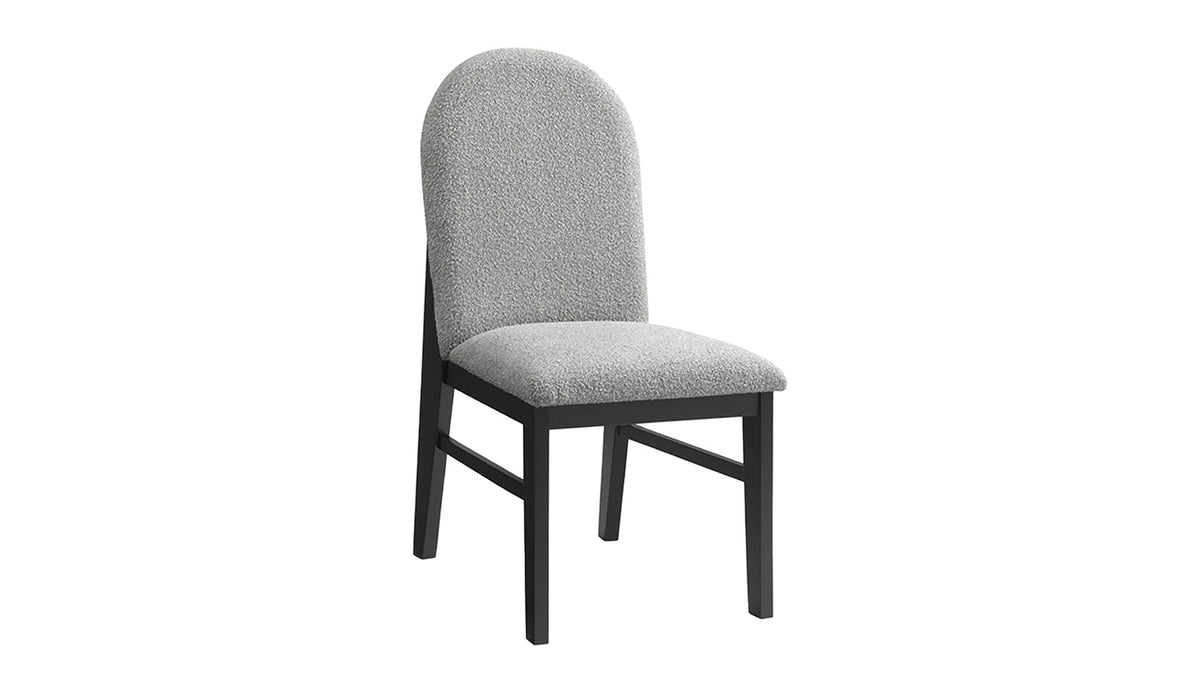 5 Pc Black Portland Dining Set (TABLE & 4 CHAIRS)