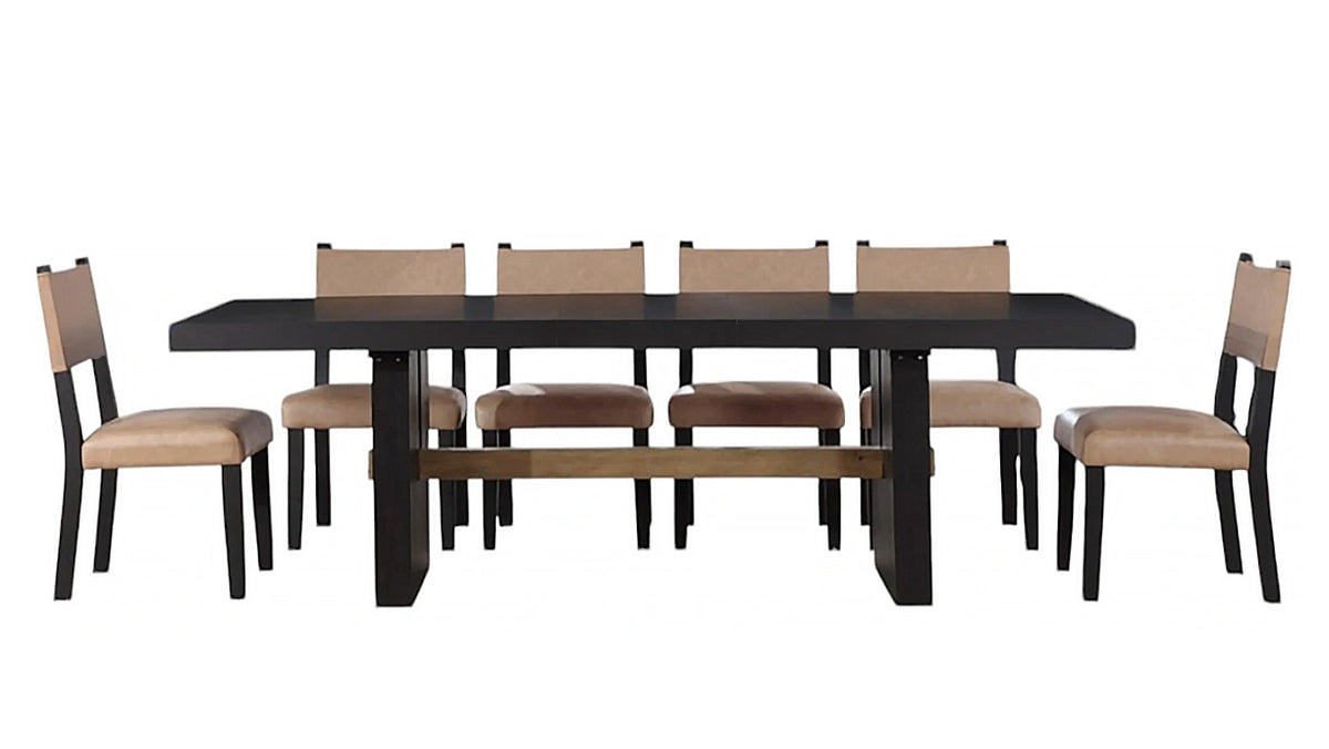 7pc Aubrey Dining Table & 6 Chairs