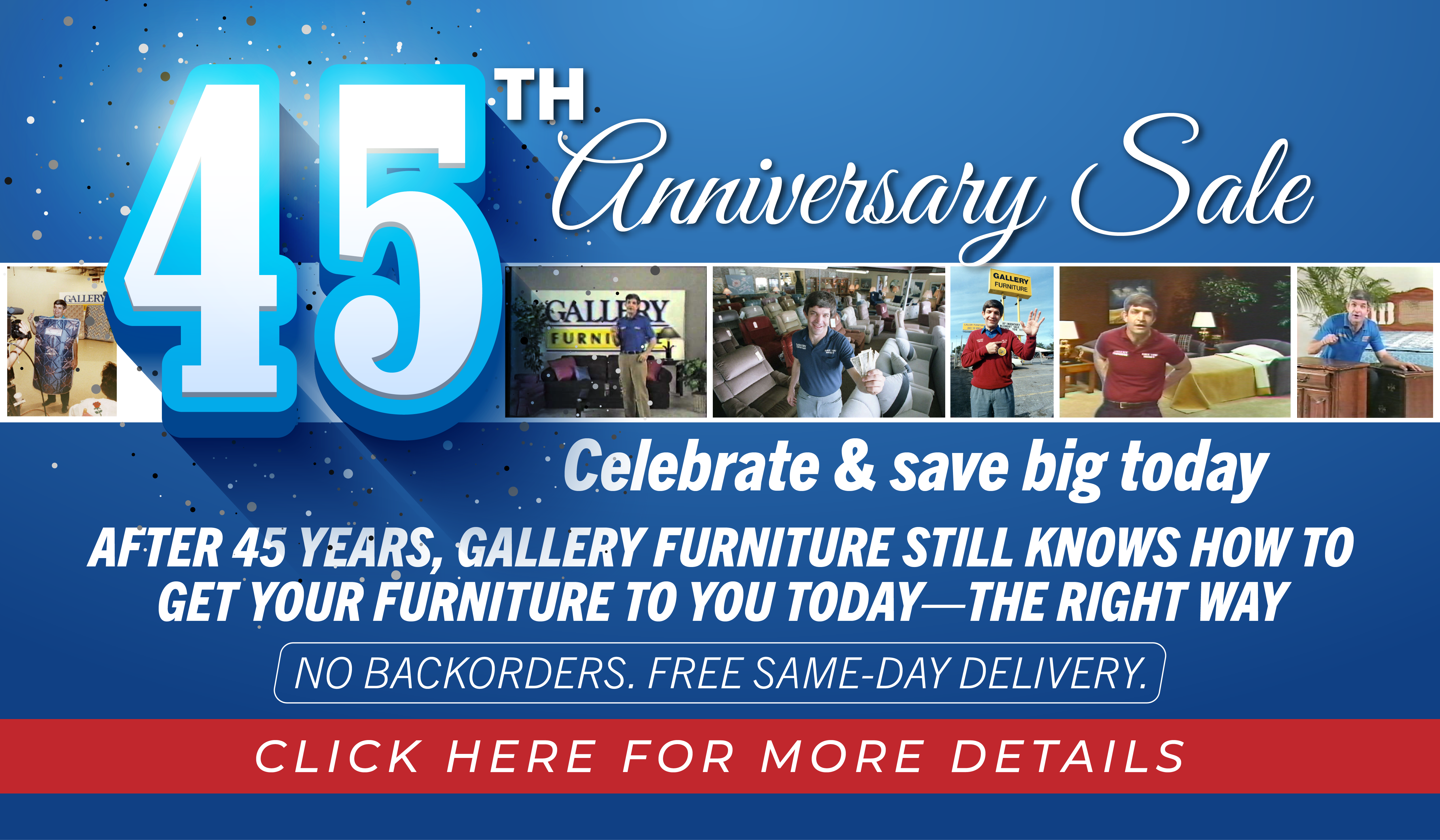 45th Anniversary Sale Image