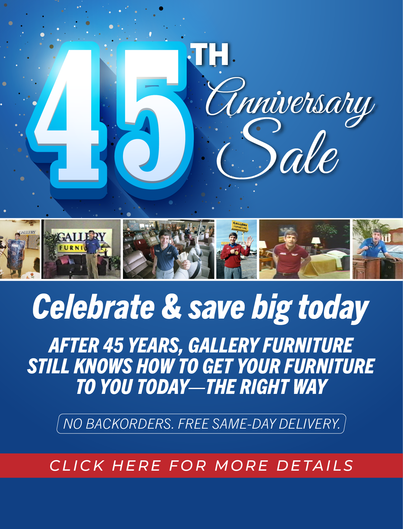 45th Anniversary Sale Image