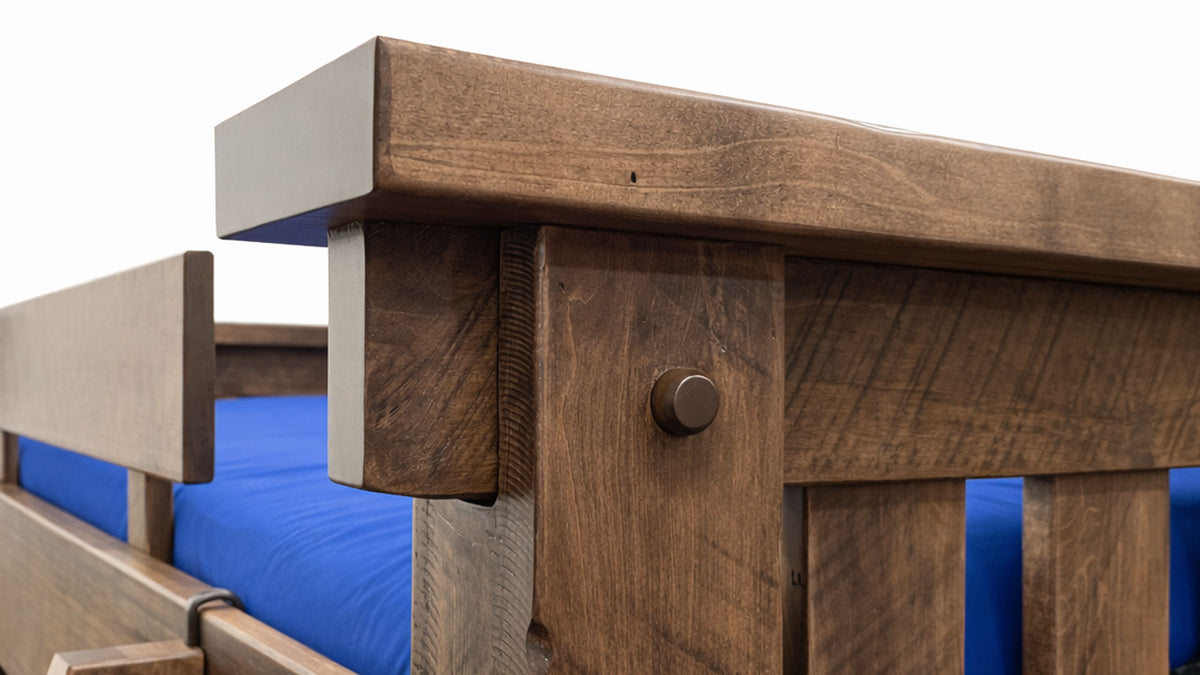 Conroe Almond Twin Over Twin Bunkbed