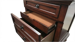 Soriah Cherry USB Night Stand