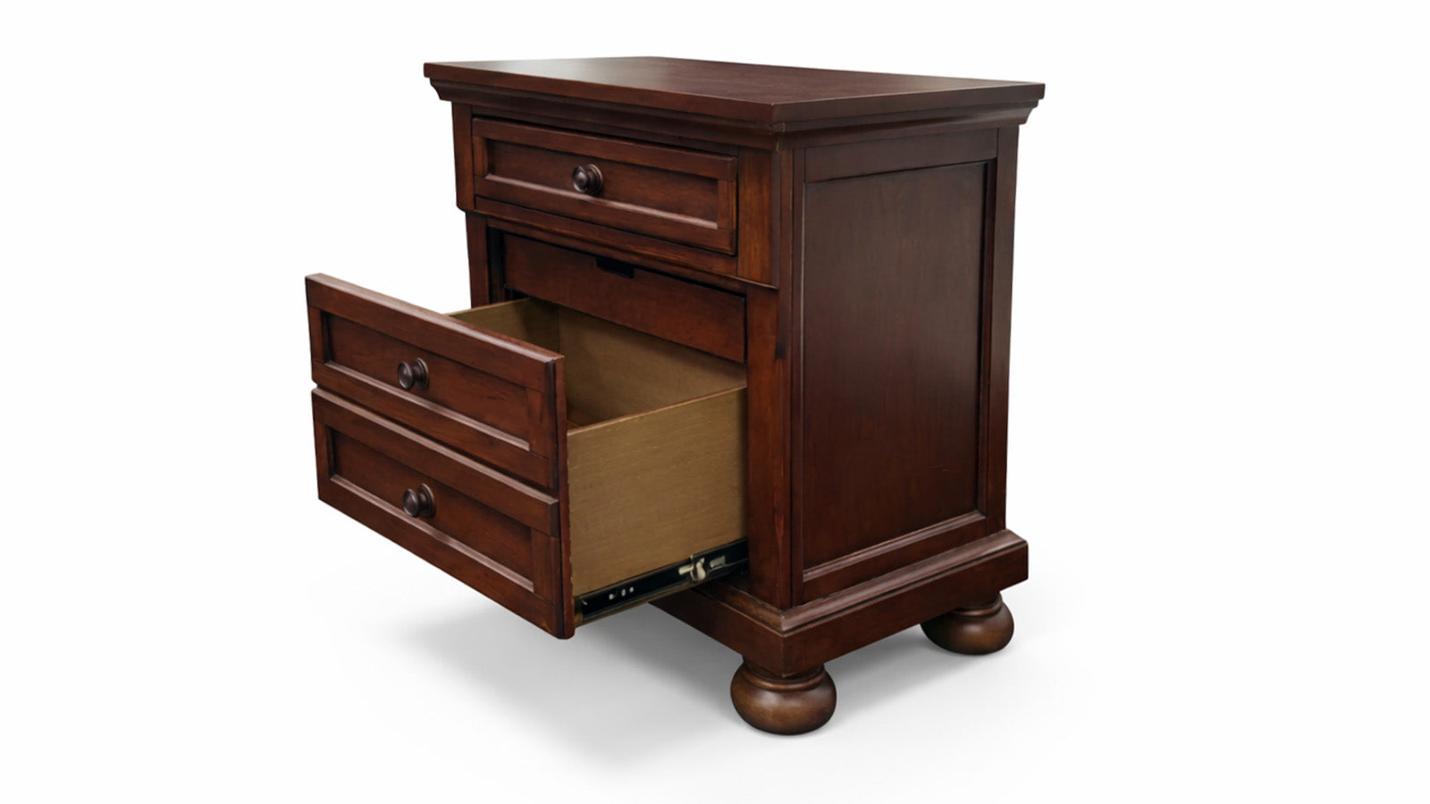 Soriah Cherry USB Night Stand