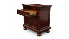 Soriah Cherry USB Night Stand