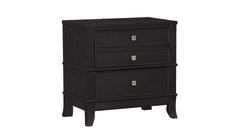 BURTON BLACK NIGHTSTAND