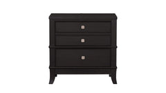 BURTON BLACK NIGHTSTAND
