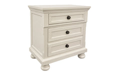 Soriah Sea Shell White Nightstand | Gallery Furniture