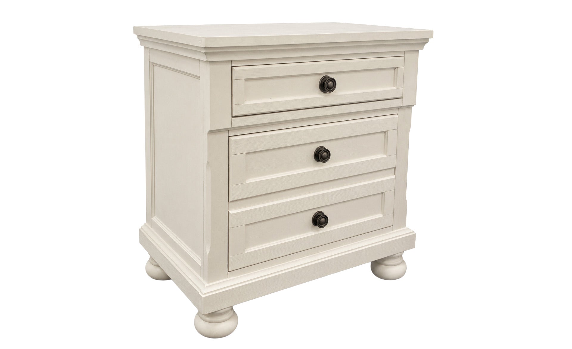 Soriah Sea Shell White Nightstand | Gallery Furniture
