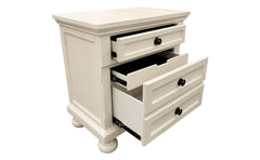 Soriah Sea Shell White Nightstand | Gallery Furniture