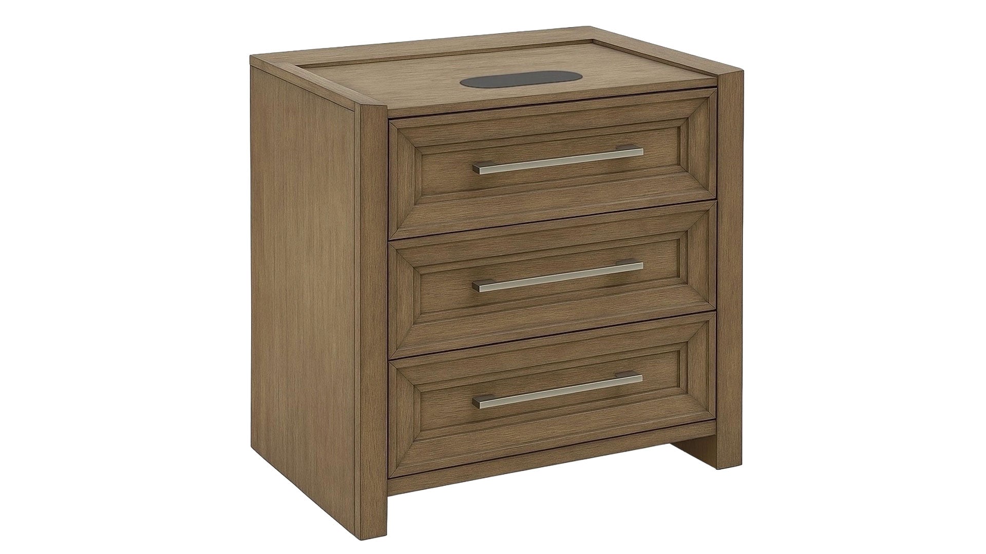 Madison Park Modern Nightstand w/Tech