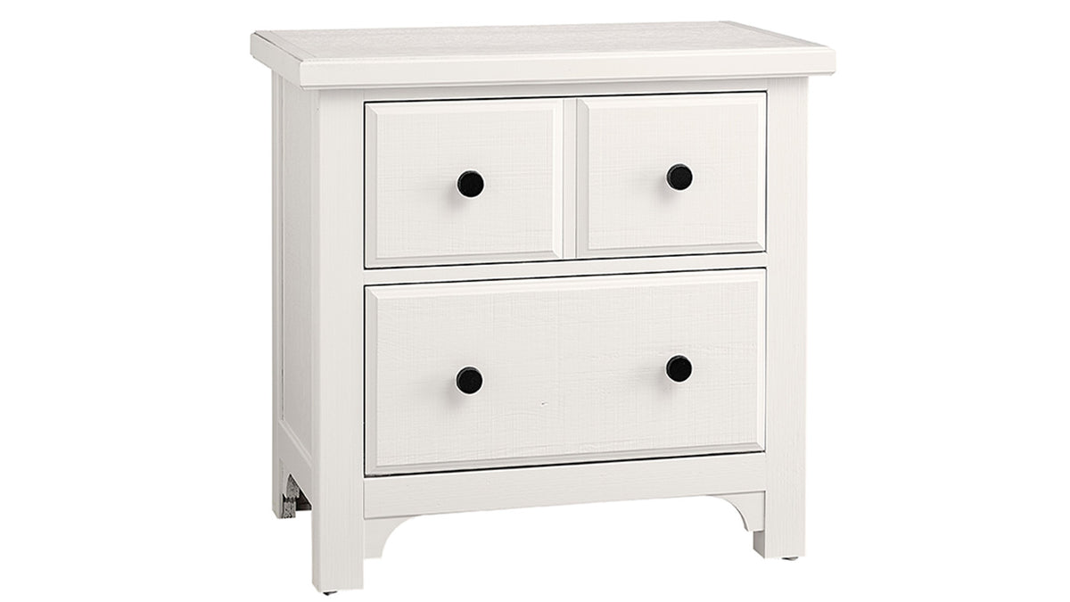 White Farmhouse Nightstand